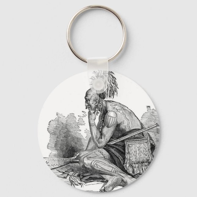 Llavero Keychain indio (Anverso)