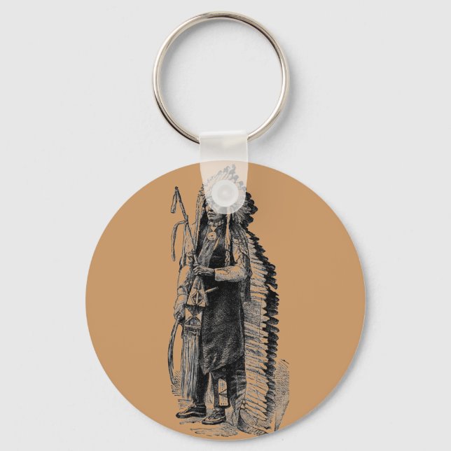 Llavero Keychain indio (Anverso)
