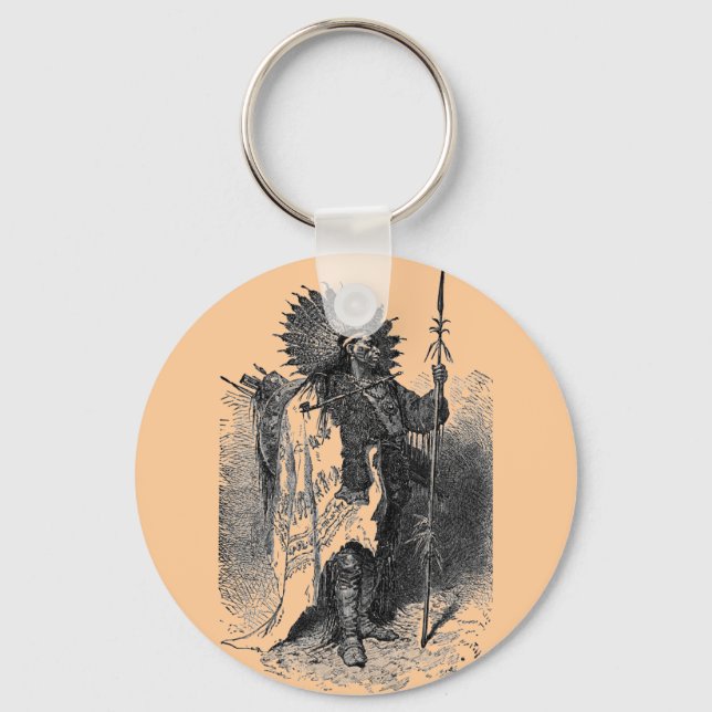 Llavero Keychain indio (Anverso)
