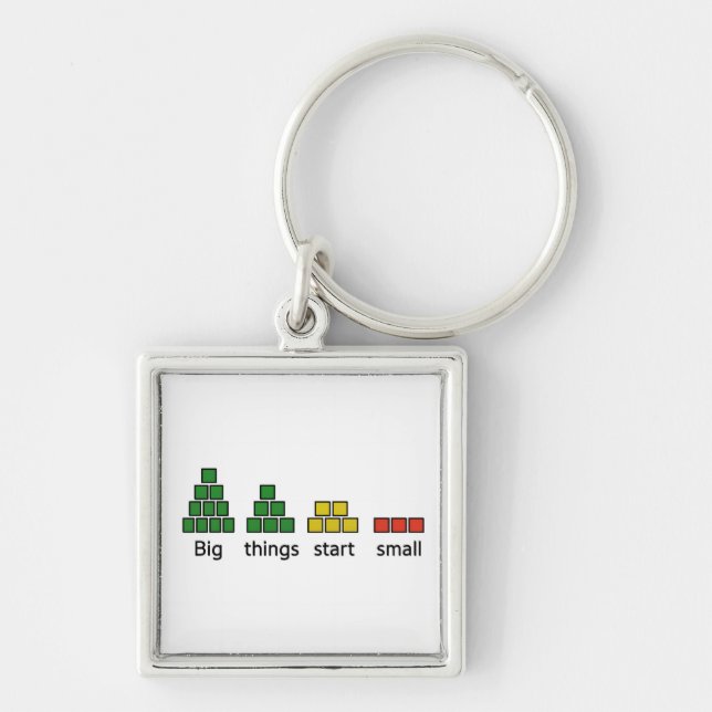 Llavero Keychain inspirador (Frente)