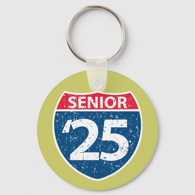 Llavero Keychain Interstate Senior '25 (Anverso)