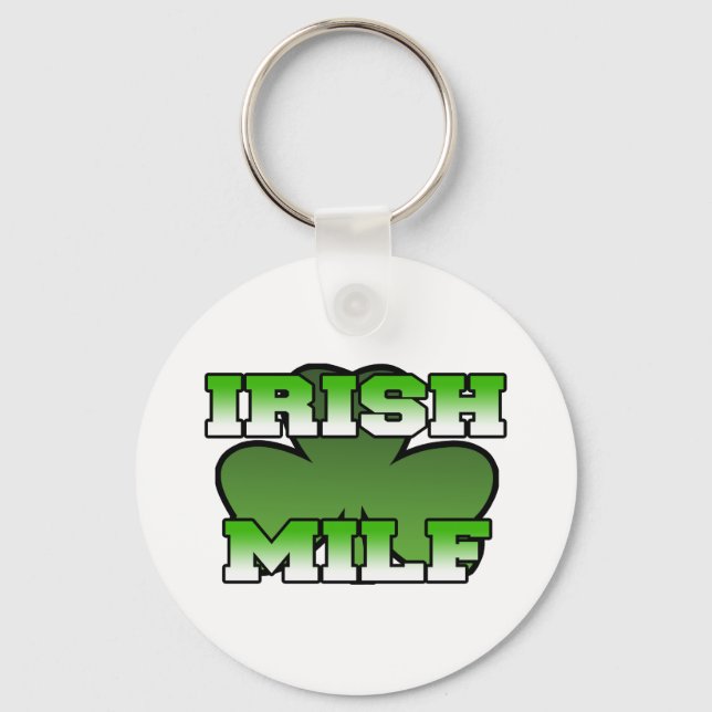 Llavero Keychain irlandés del MILF (Anverso)