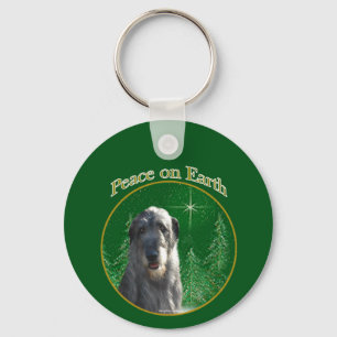 Llavero Keychain irlandés Wolfhound Peace