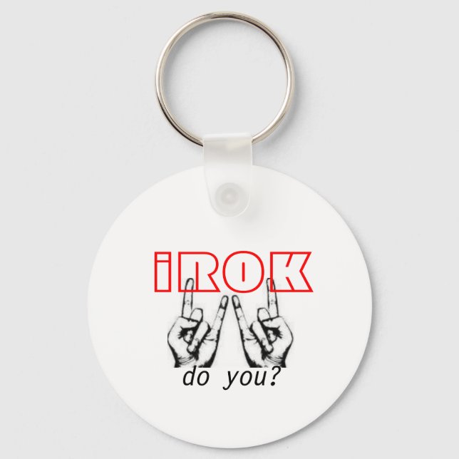 Llavero Keychain iROK (Anverso)