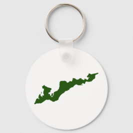 Llavero Keychain - Isla de los Pescadores - Verde