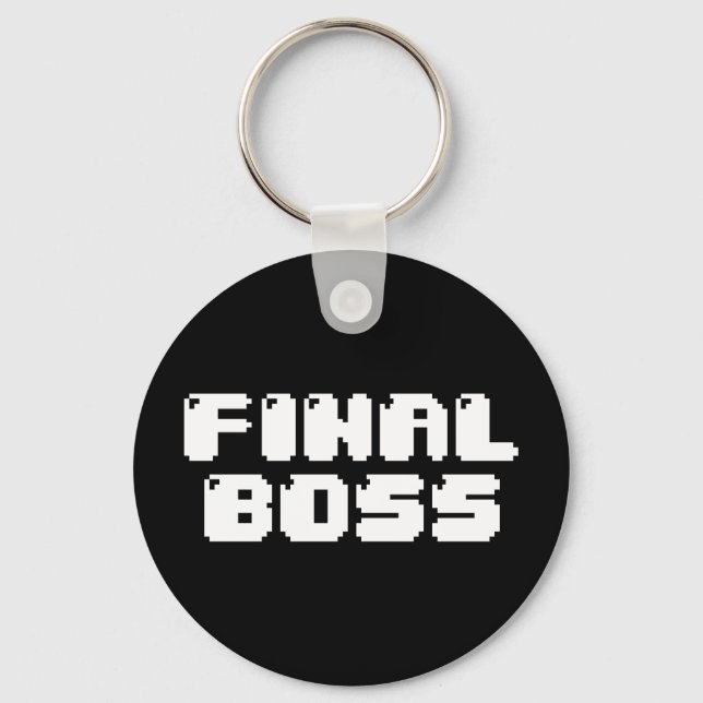 LLAVERO KEYCHAIN, JEFE FINAL (Anverso)