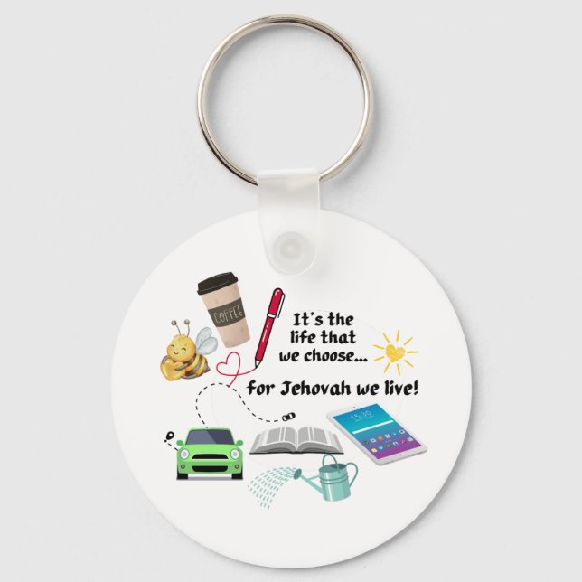 Llavero Keychain JW para pioneros (Anverso)