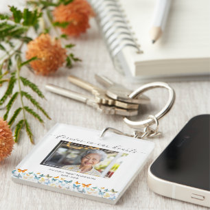 Llavero Keychain Keepsake de mariposa - 2 fotos