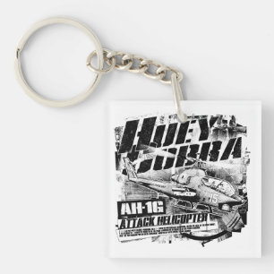Llavero Keychain Keychain Acrylic AH-1G HueyCobra