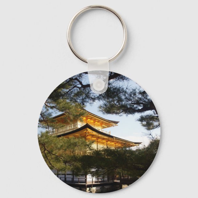Llavero Keychain Kinkakuji (El Pabellón Dorado) (Anverso)