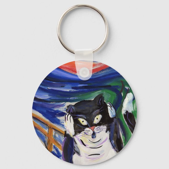 Llavero Keychain Kitty Scream (Anverso)