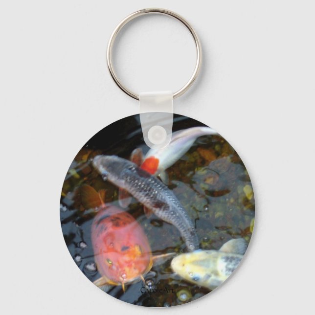 Llavero Keychain "Kung Fu Koi" (Anverso)