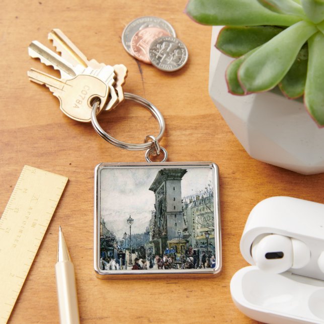 Llavero Keychain La Porte de San Denis (Escritorio )