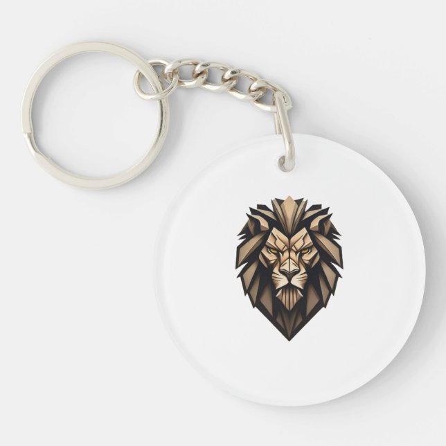 Llavero Keychain & Lanyards del equipo deportivo de Leones (Frente)