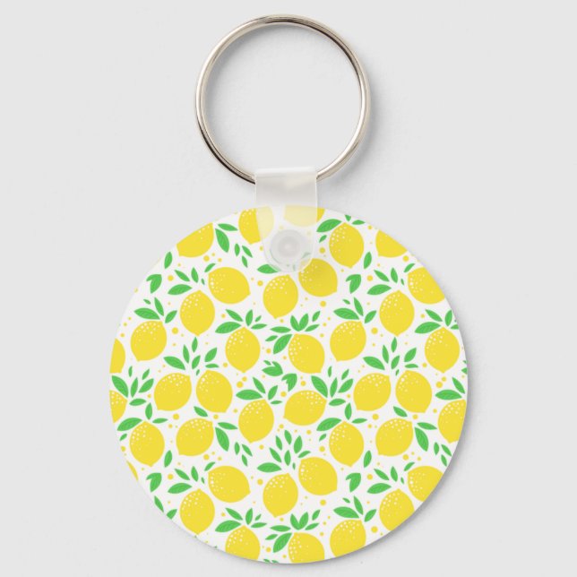 Llavero Keychain Lemons Amarillo (Anverso)