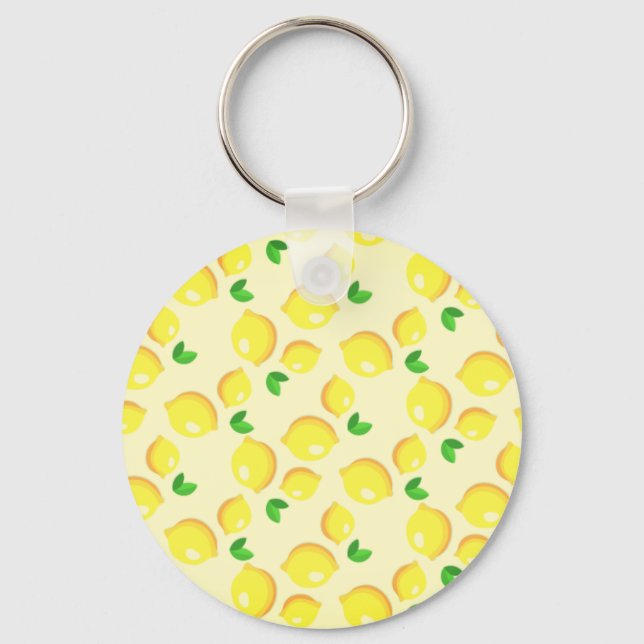 Llavero Keychain Lemons Amarillo (Anverso)