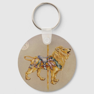 Llavero Keychain - León carrusel