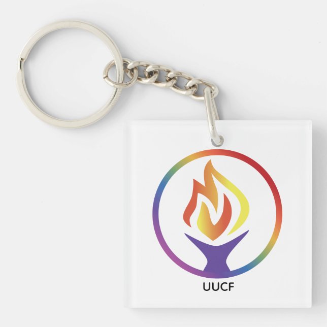 Llavero Keychain logo de UUCF (Frente)
