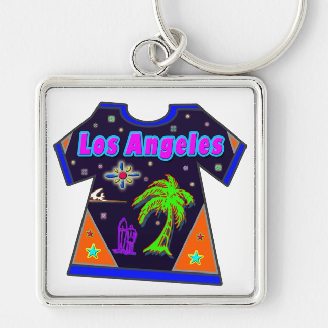Llavero Keychain "Los Ángeles Vivid 2" (Frente)
