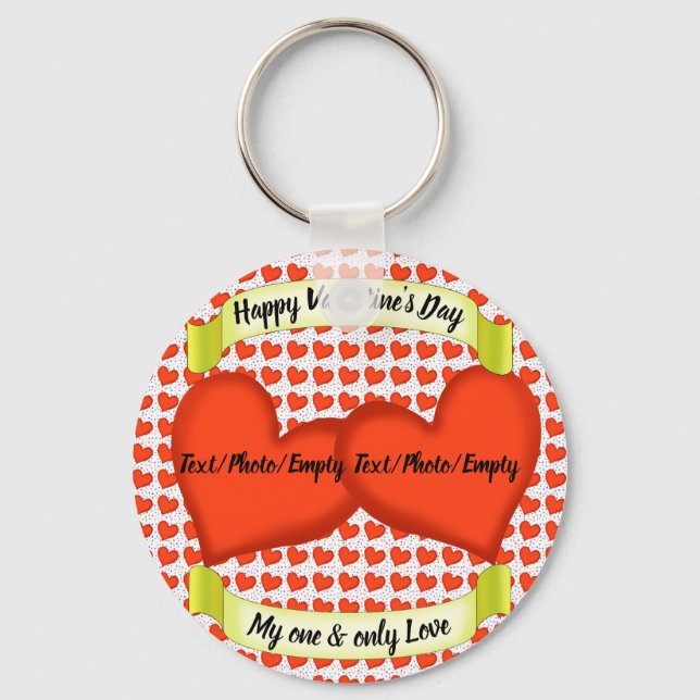 Llavero Keychain Loving Hearts (Anverso)