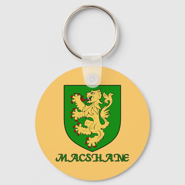 Llavero Keychain MacShane Family Shield (Anverso)