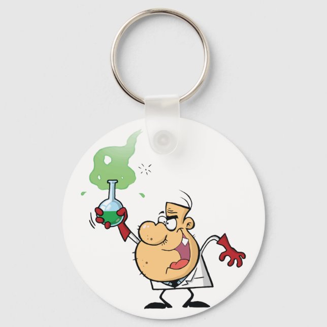Llavero Keychain Mad Scientist (Anverso)