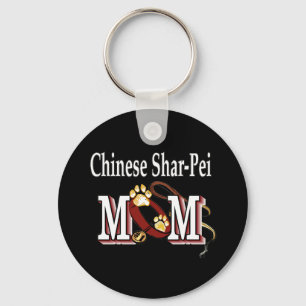 Llavero Keychain, madre china de shar-pei
