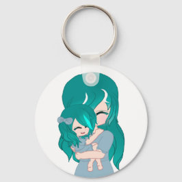 Llavero Keychain madre e hija personalizado
