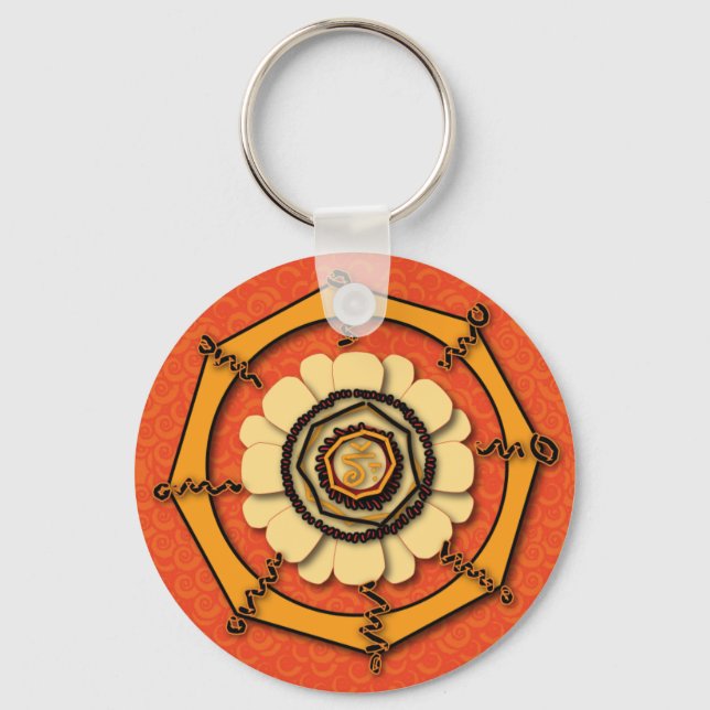 Llavero Keychain - Mandala (Anverso)