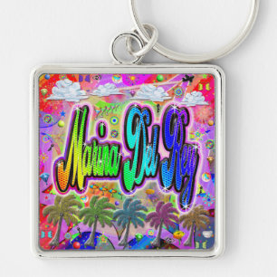 Llavero Keychain Marina Del Rey Vista Express