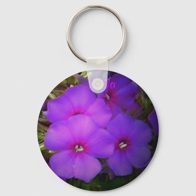 Llavero Keychain Marla-Floral (Anverso)