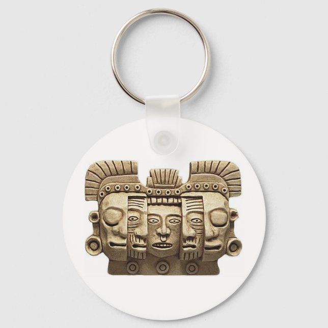 Llavero Keychain: Máscara, etapas de la vida (Anverso)