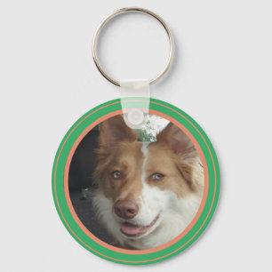 Llavero Keychain, Mascota de fotografía personalizado