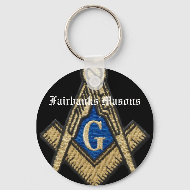 Llavero Keychain masónico (Anverso)