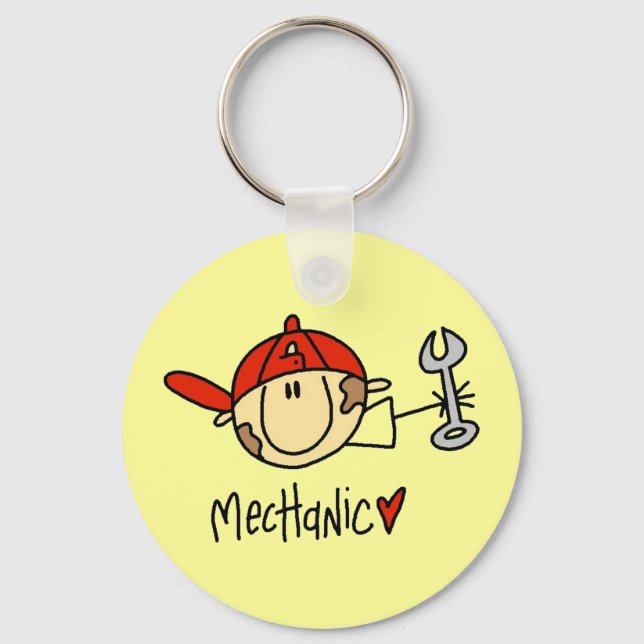 Llavero Keychain mecánico masculino (Anverso)