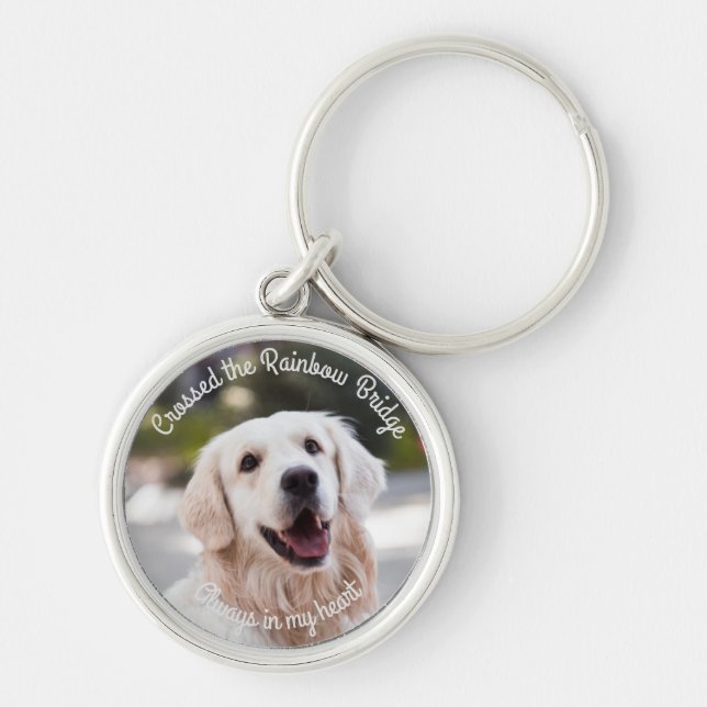 Llavero Keychain Memorial Premium Mascota (Frente)
