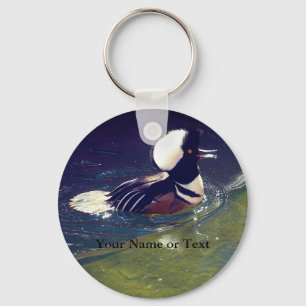 Llavero Keychain Merganser Hooed