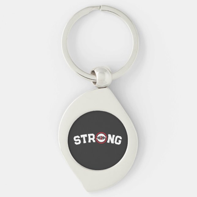 Llavero Keychain metalizado (Anverso)