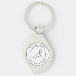 Llavero Keychain metalizado