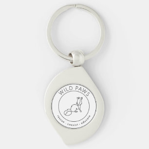 Llavero Keychain metalizado