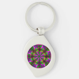 Llavero Keychain metalizado