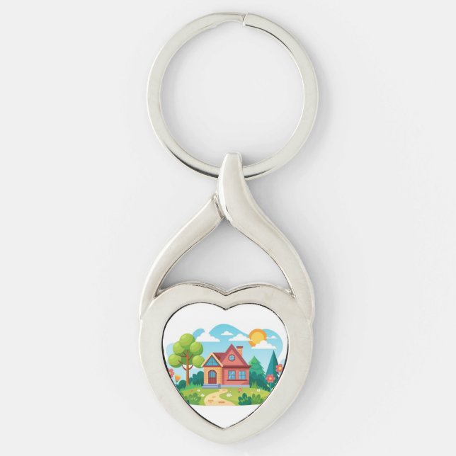 Llavero Keychain metalizado (Anverso)