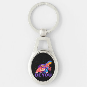 Llavero Keychain metalizado