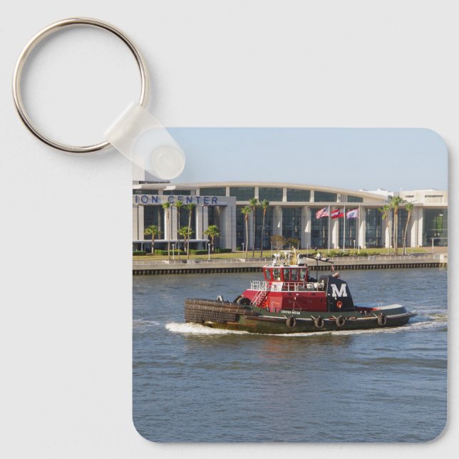 Llavero Keychain metalizado de Cooper Moran (Anverso)