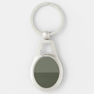 Llavero Keychain Metalizado de división verde del personal