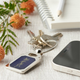 Llavero Keychain Metalizado Dragon elegante