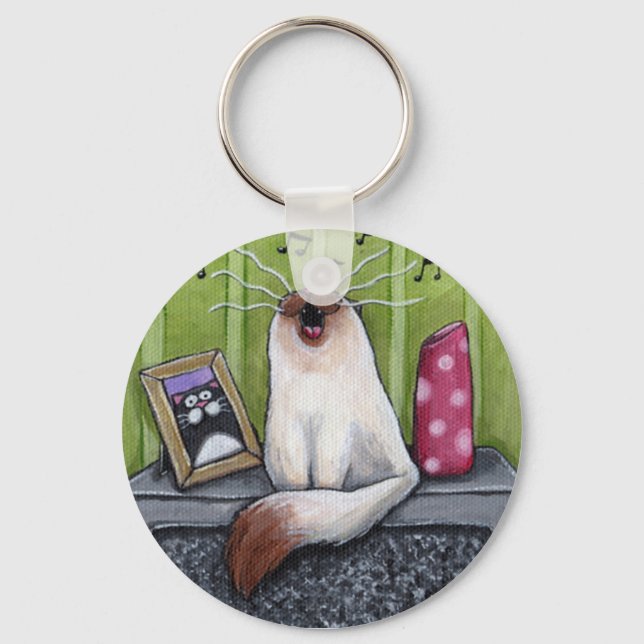 Llavero Keychain Mewsical Meowstro (Anverso)