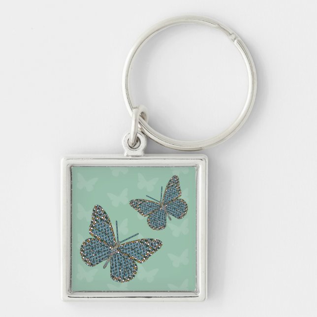 Llavero Keychain monarca marroquí (Frente)