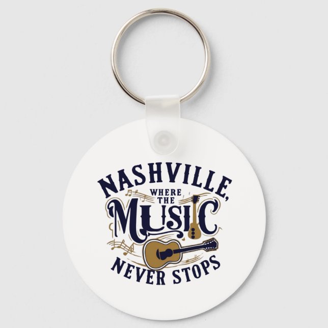 Llavero Keychain musical de Nashville (Anverso)