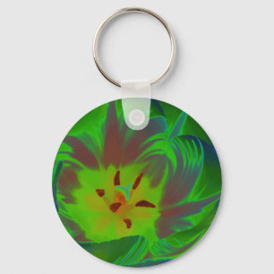 Llavero Keychain Mystic Green Tulip